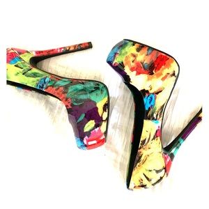 Nala Floral Steve Madden Heels
